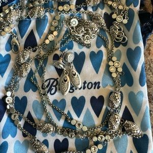 Brighton 18” necklace with matching bracelet and earrings
